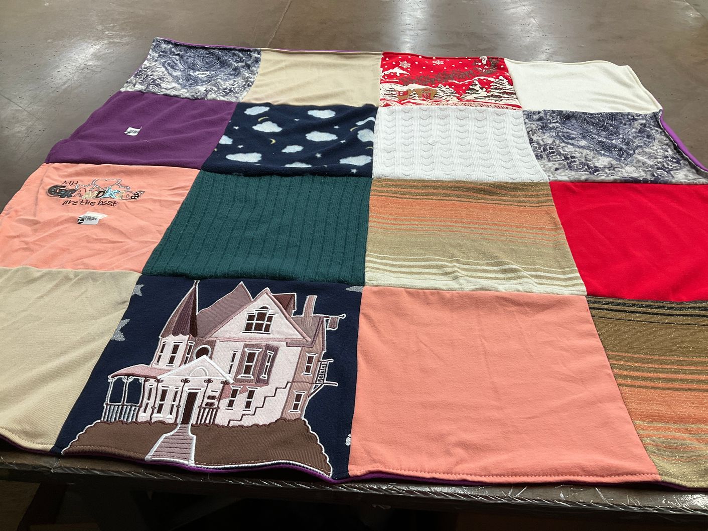 T-shirt quilt by Leigh from FL