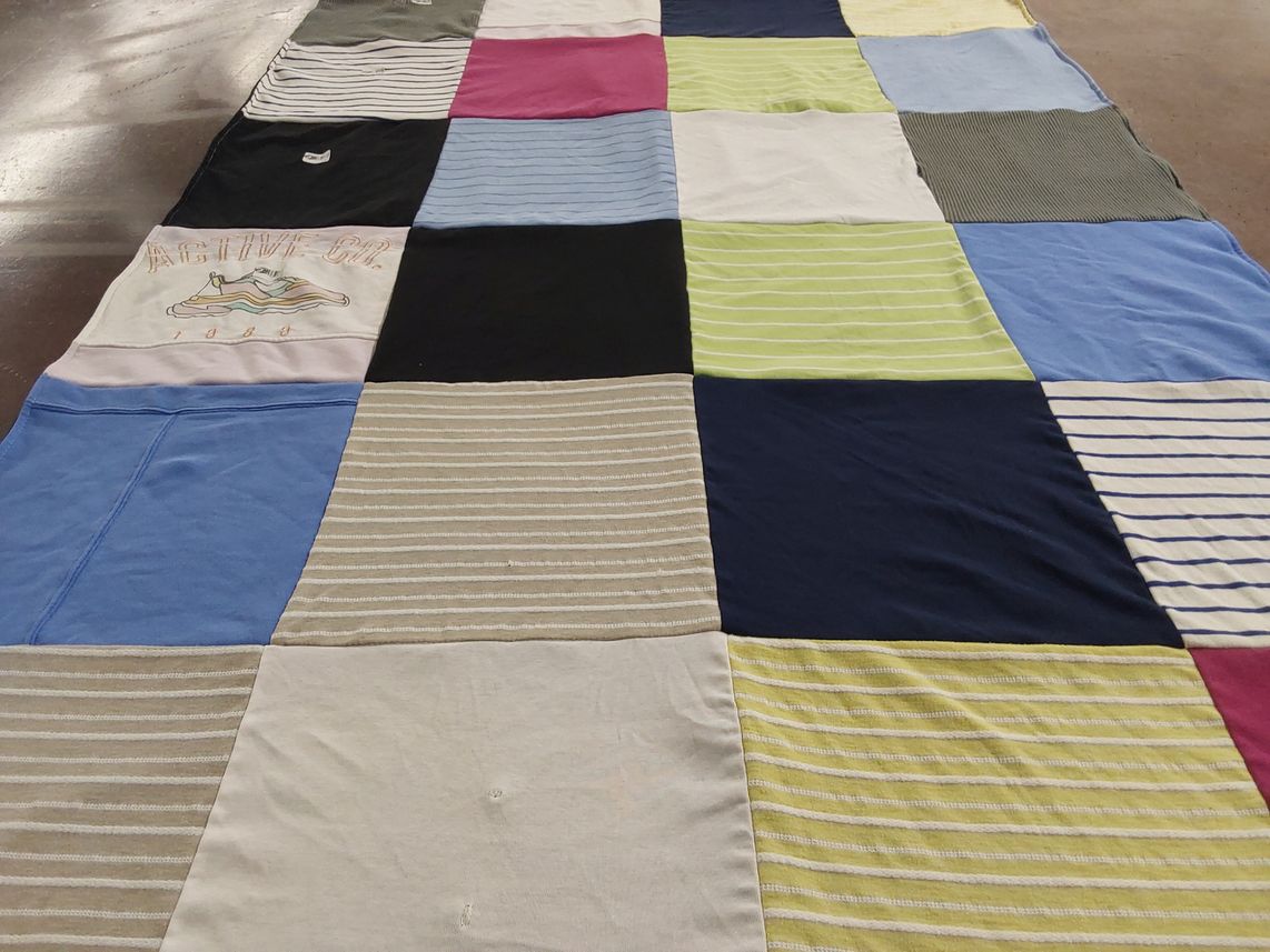 T-shirt quilt by Jennifer from WA