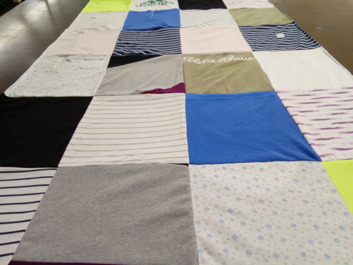 T-shirt quilt by Jennifer from KY