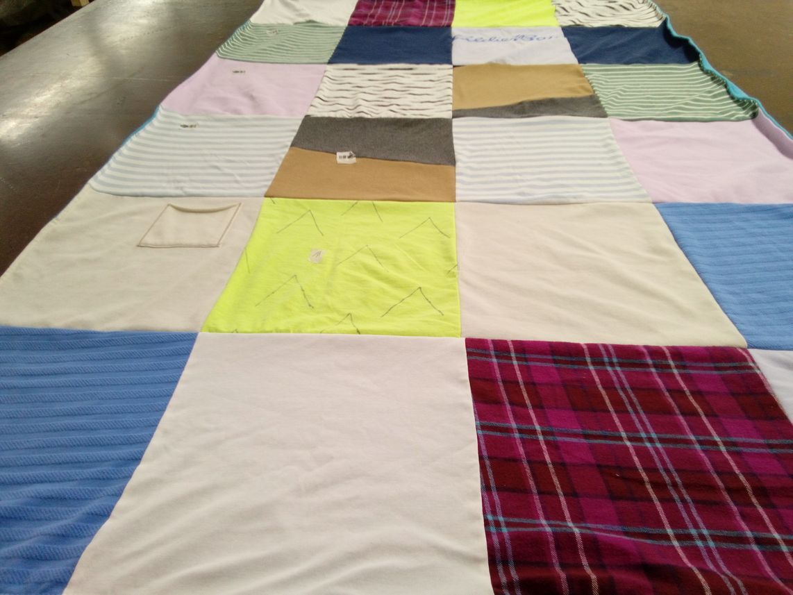 T-shirt quilt by Jennifer from WA