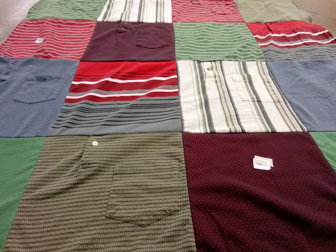 T-shirt quilt by Jennifer from CO
