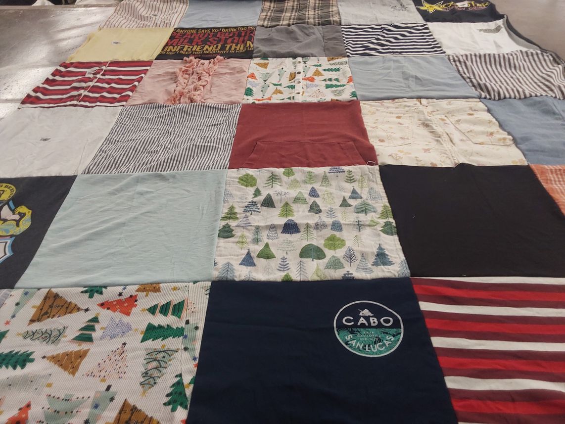 T-shirt quilt by Diane from CA