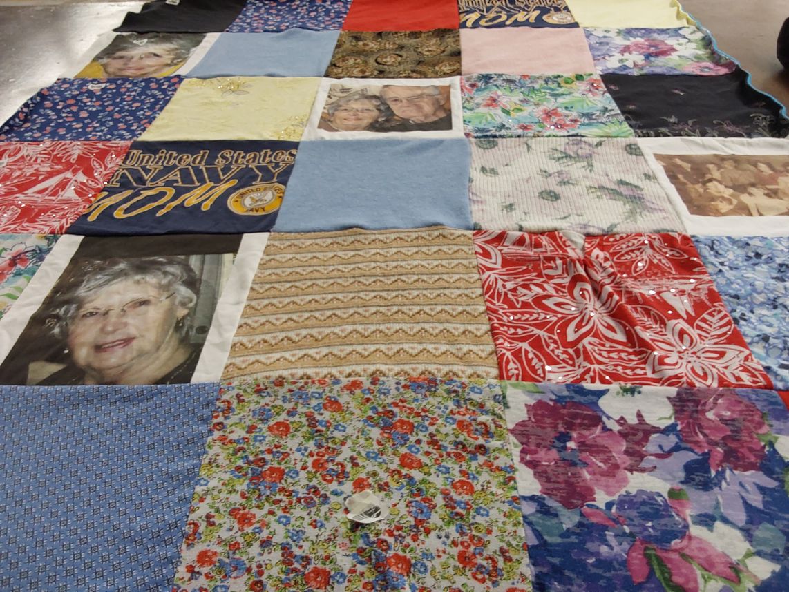 T-shirt quilt by John from VA