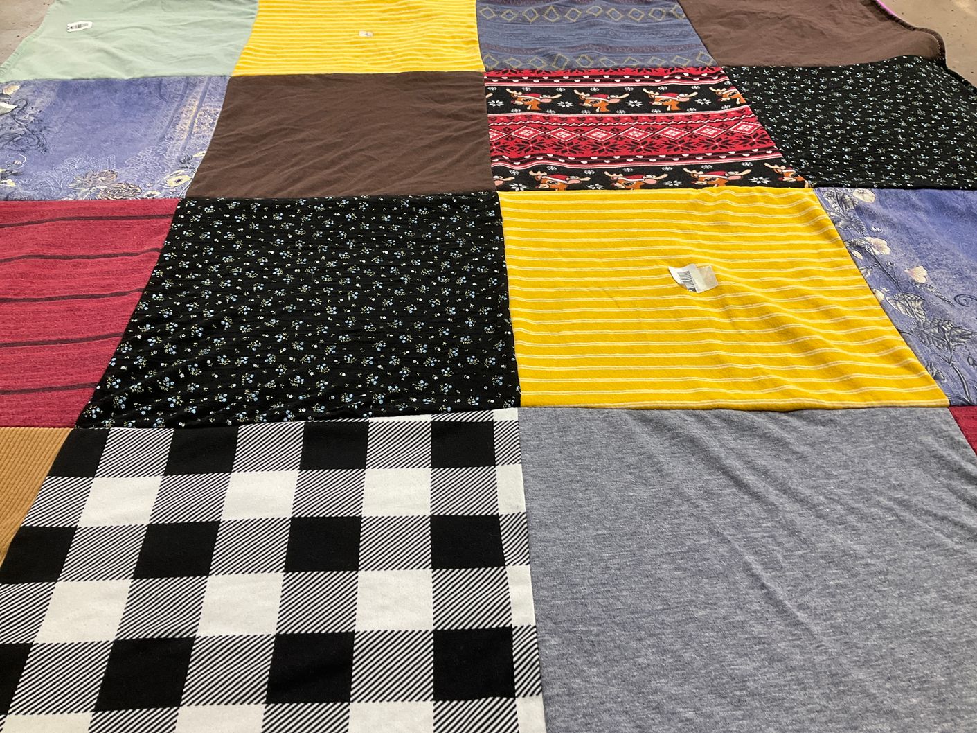 T-shirt quilt by Shawna from CA