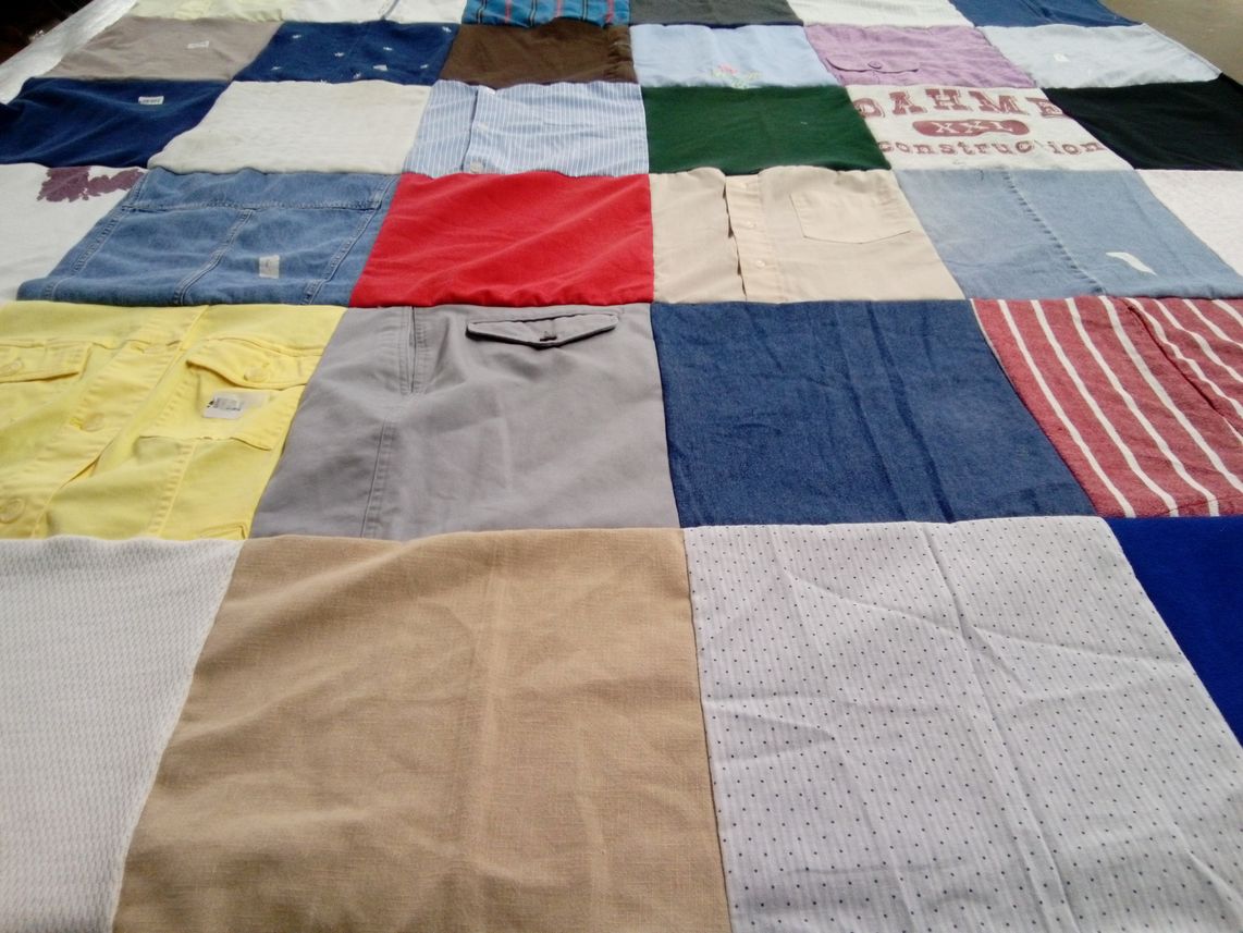 T-shirt quilt by Stacia from SD