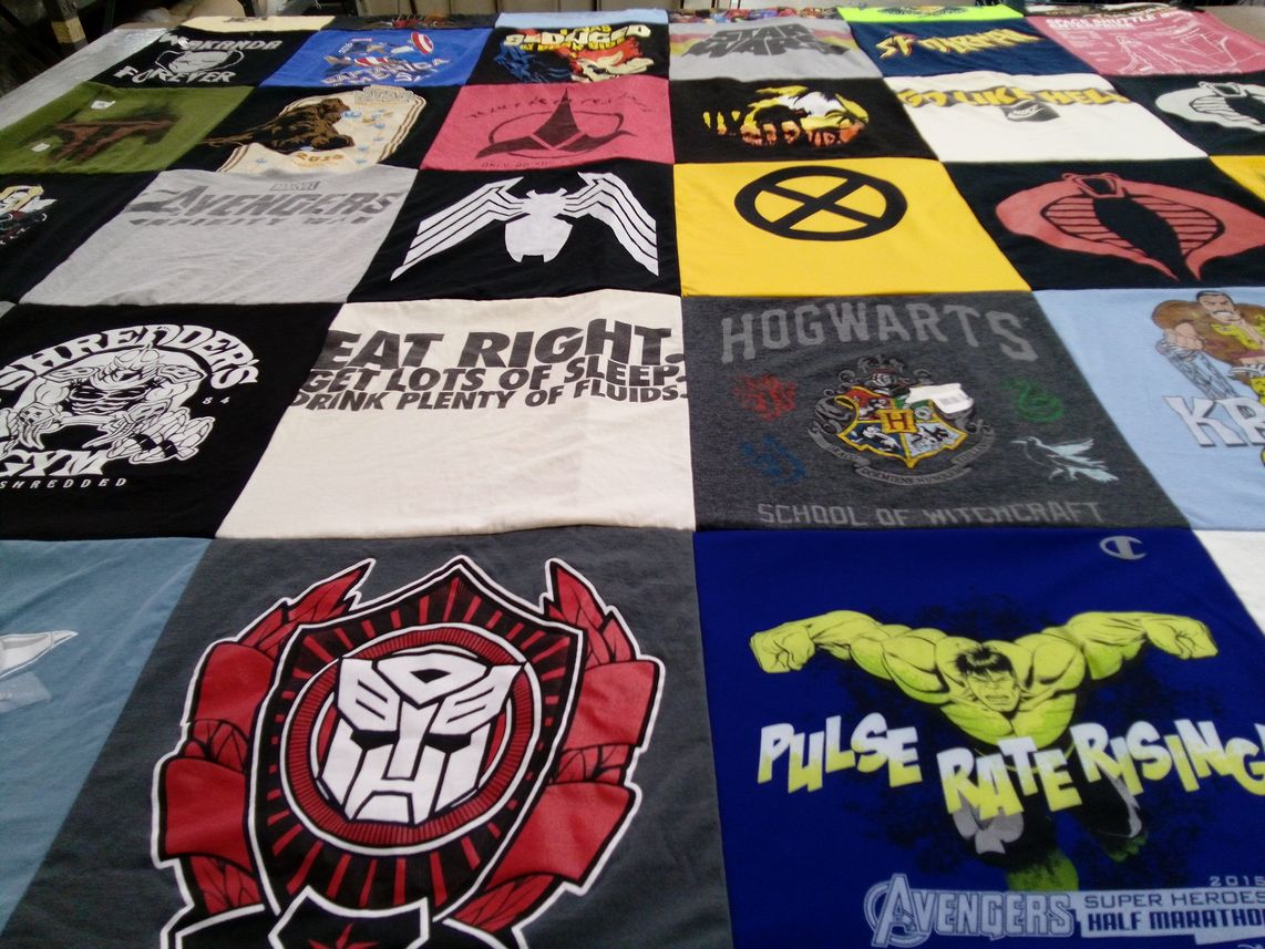 T-shirt quilt from hogwarts school of witchcraft by John from OK