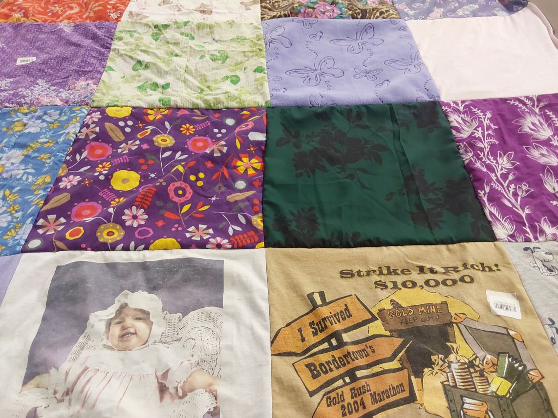 T-shirt quilt by Amanda from MO