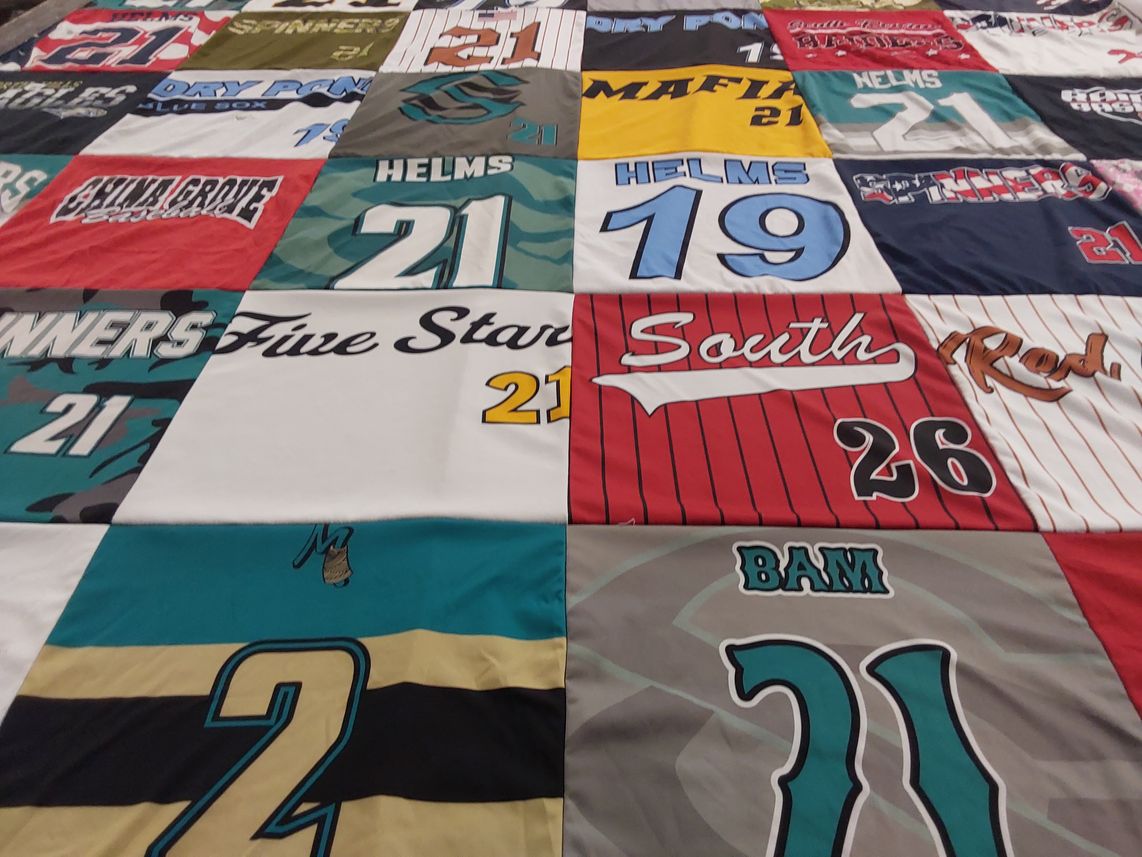 T-shirt quilt by Deanna from NC