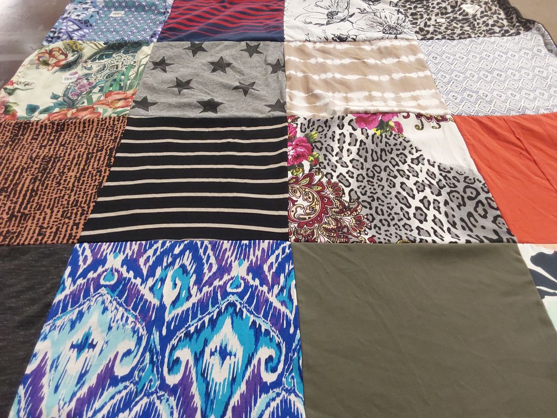 T-shirt quilt by Samantha from AZ