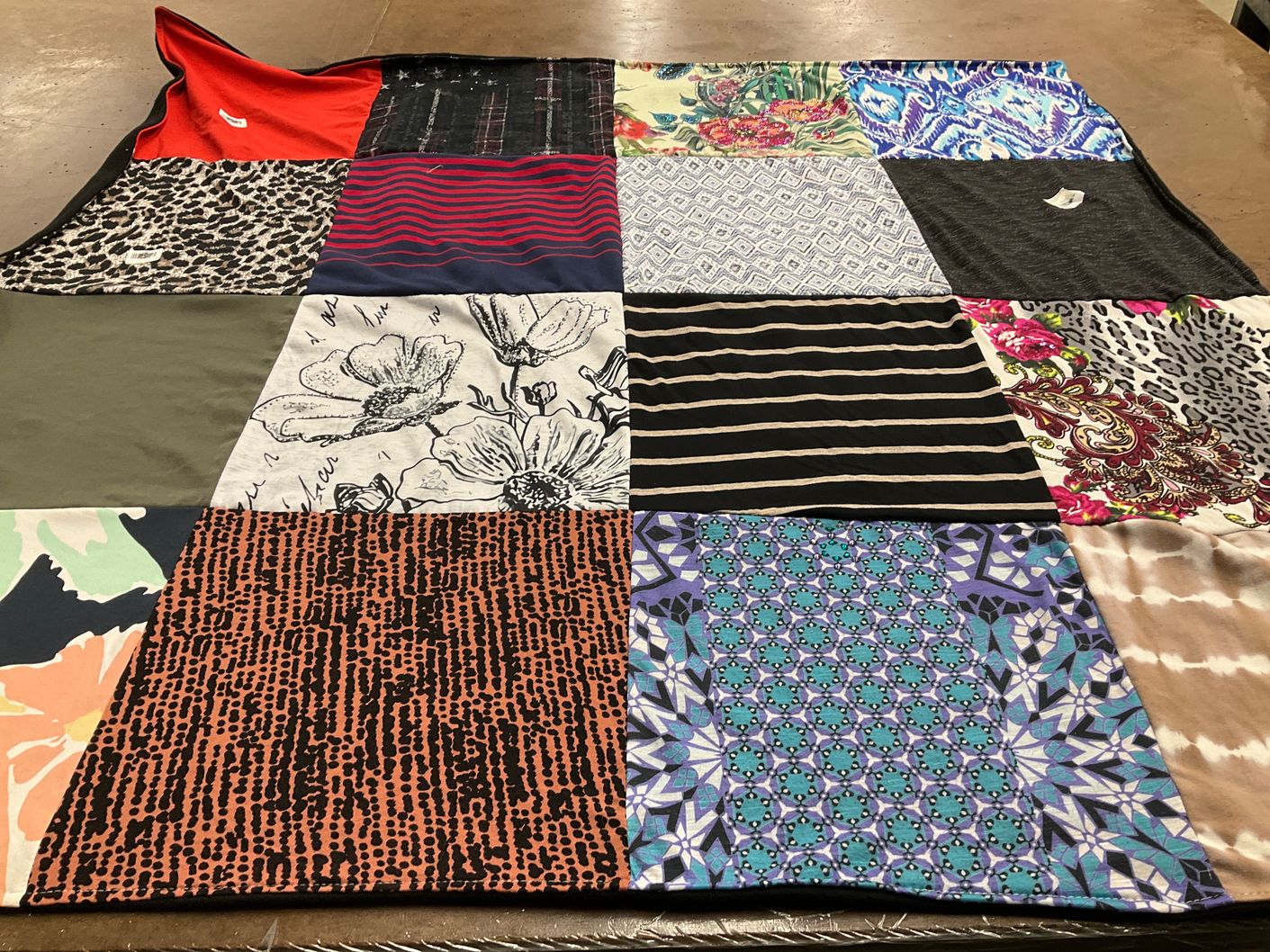 T-shirt quilt by Samantha from AZ