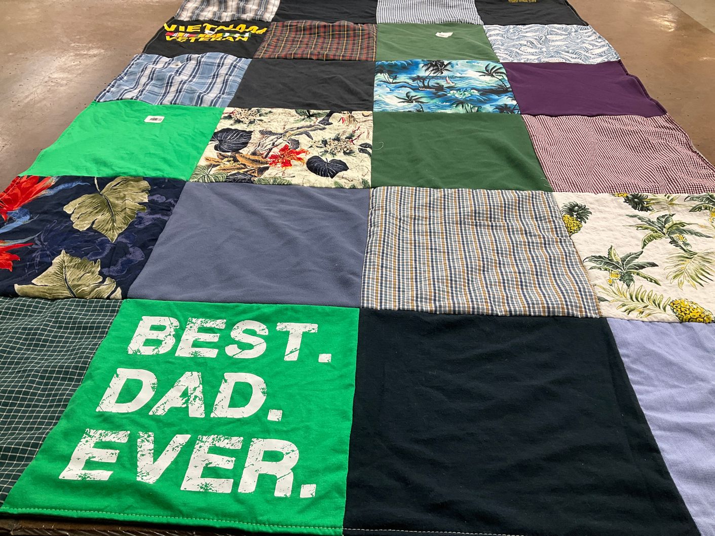 T-shirt quilt by Amy from TN