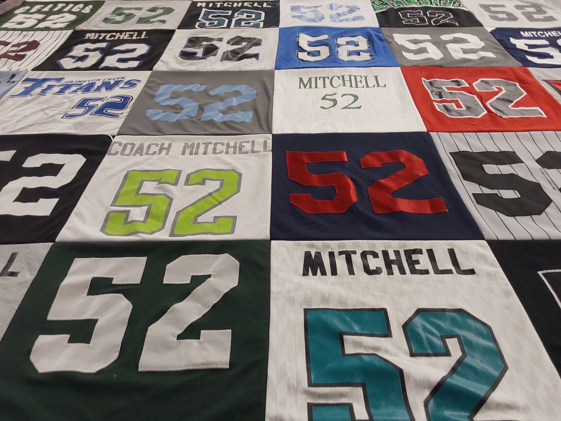 T-shirt quilt by Celesta from FL