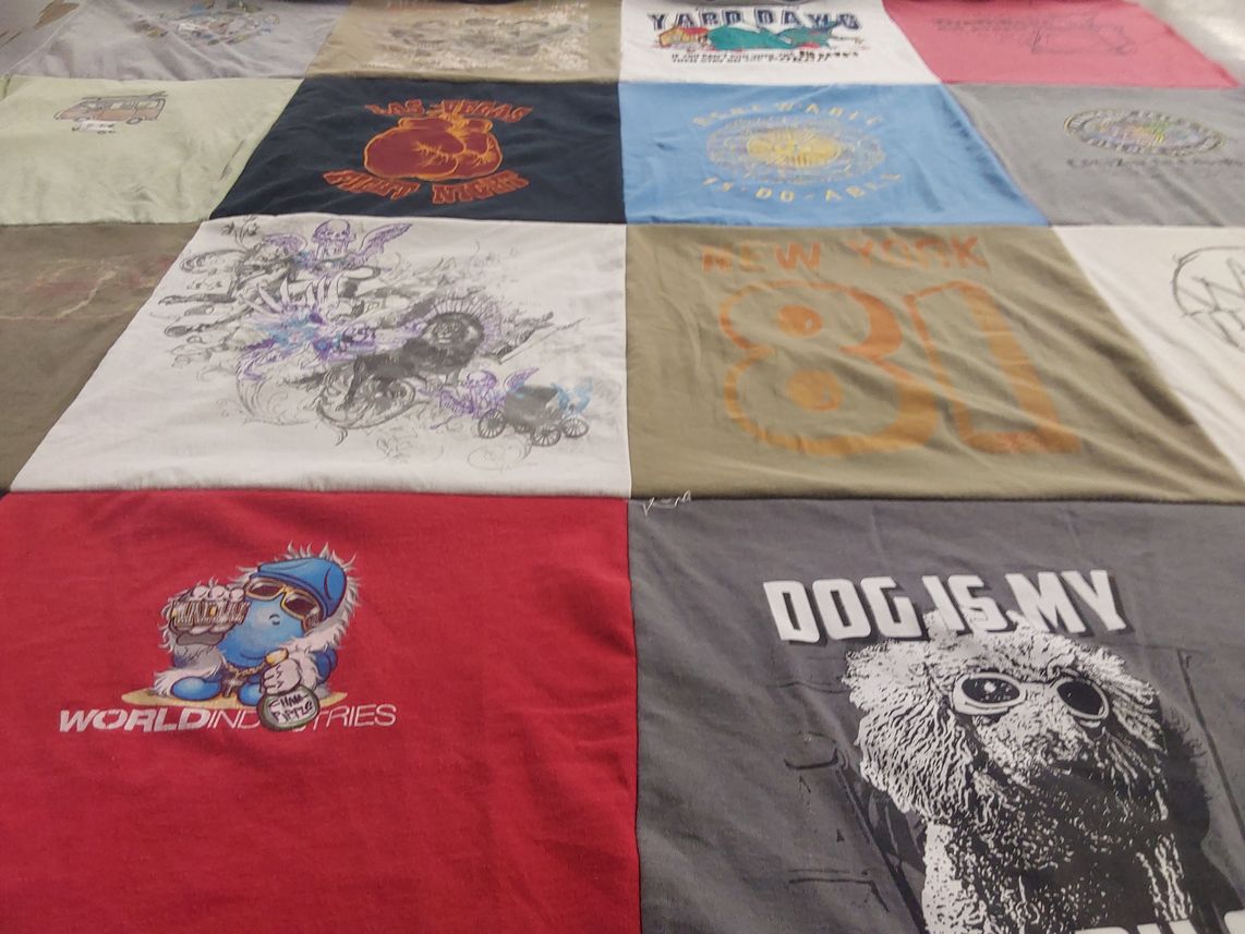 T-shirt quilt by Sung Yoon from PA