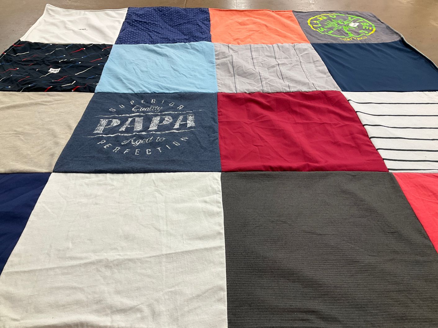 T-shirt quilt by Michelle from FL