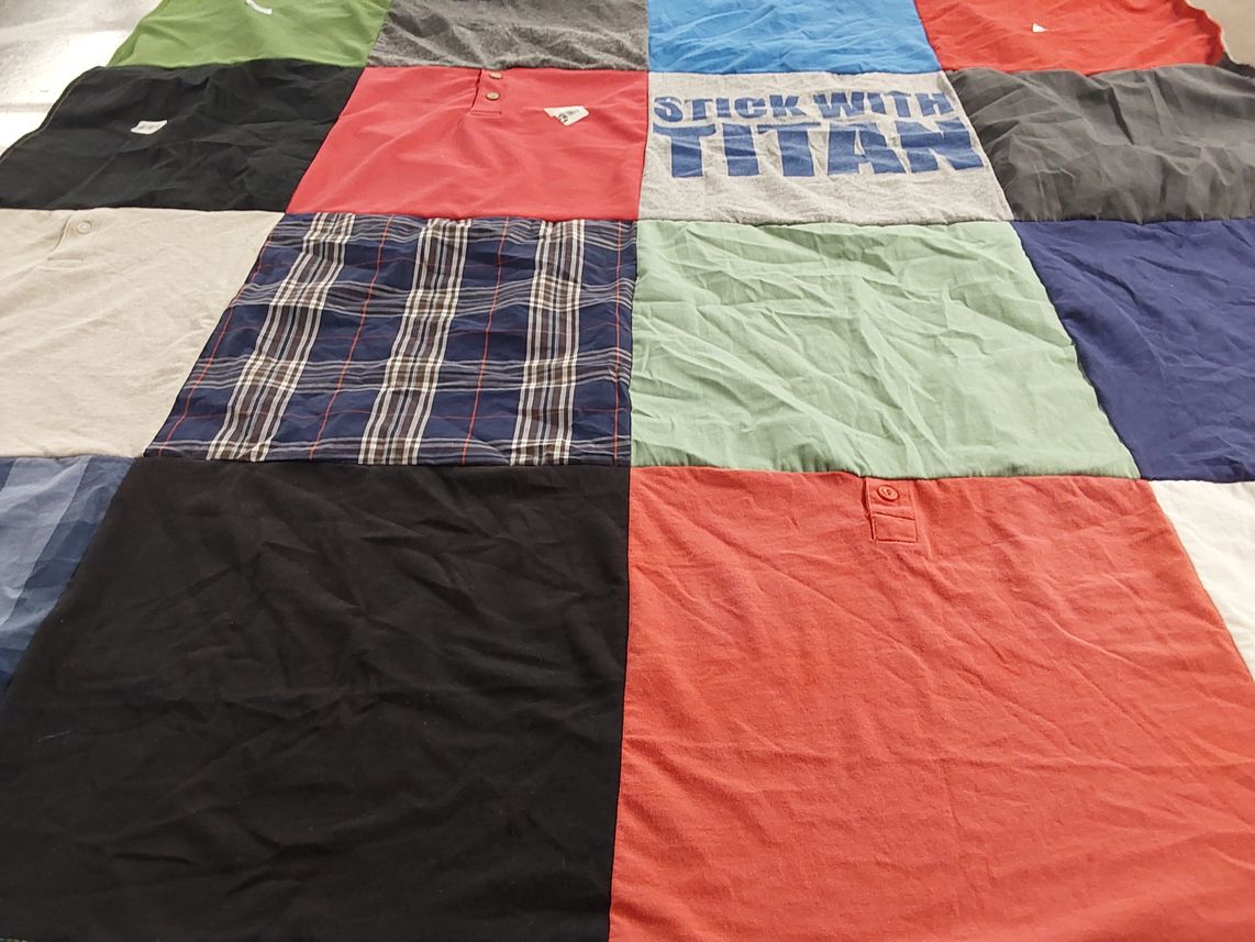T-shirt quilt by Michelle from FL