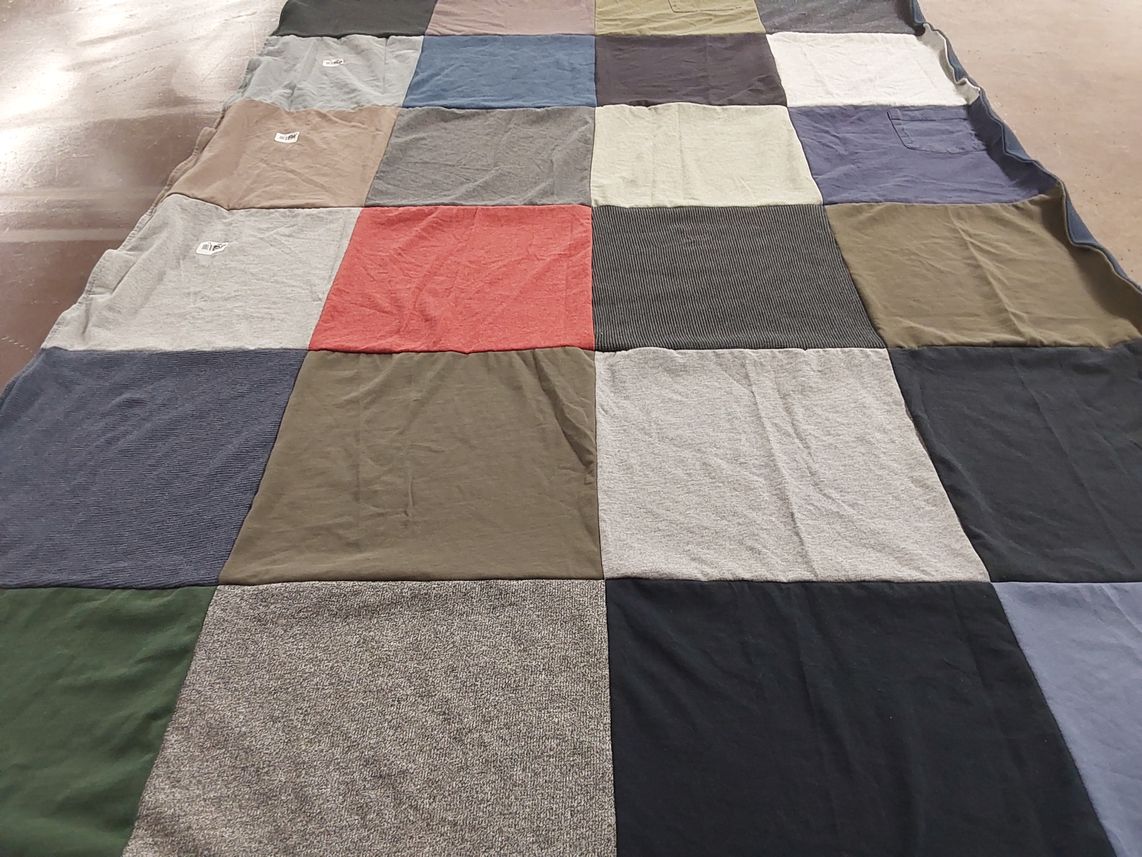 T-shirt quilt by Lauren from IL