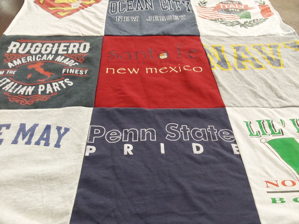 T-shirt quilt from penn state university by Susan from NJ