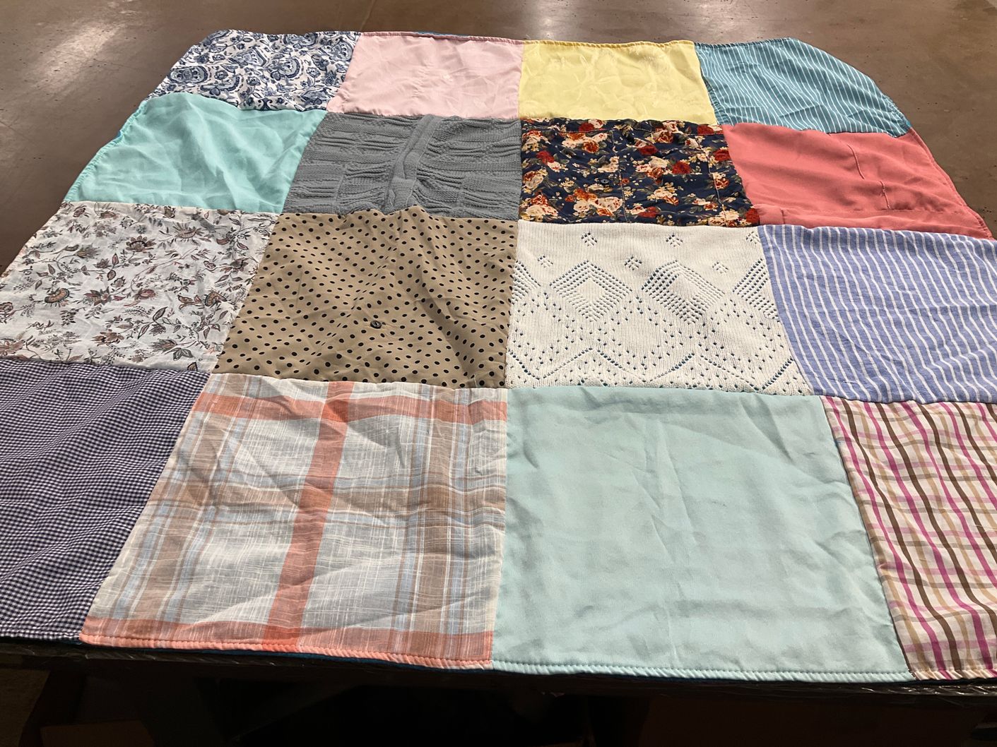 T-shirt quilt by jackie from LA