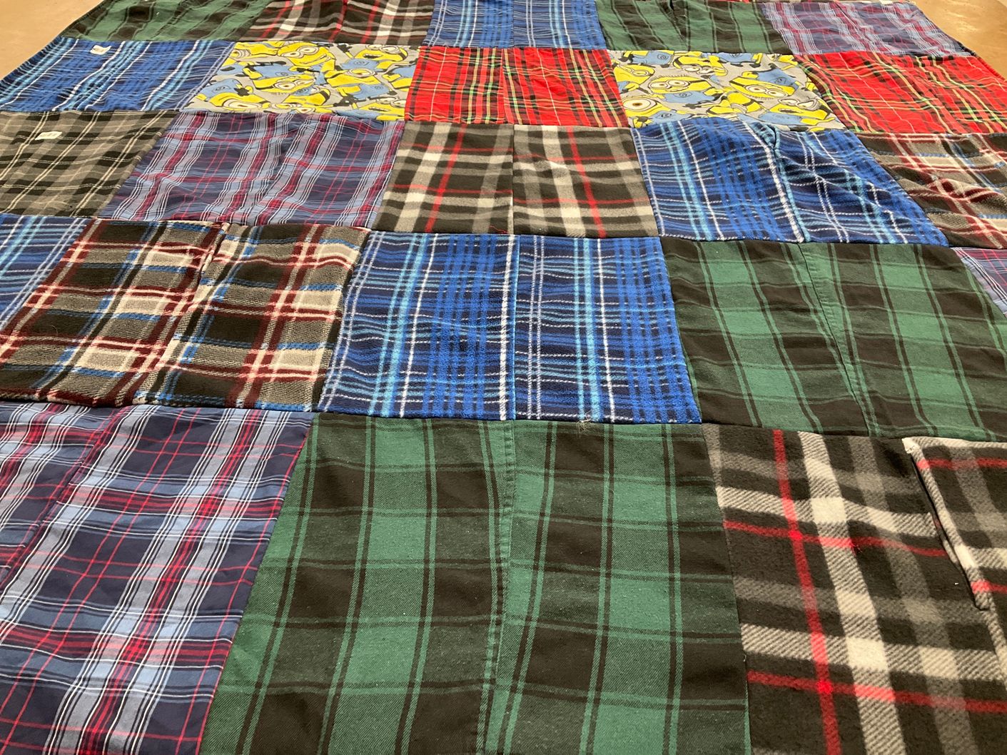 T-shirt quilt by AMANDA from CA
