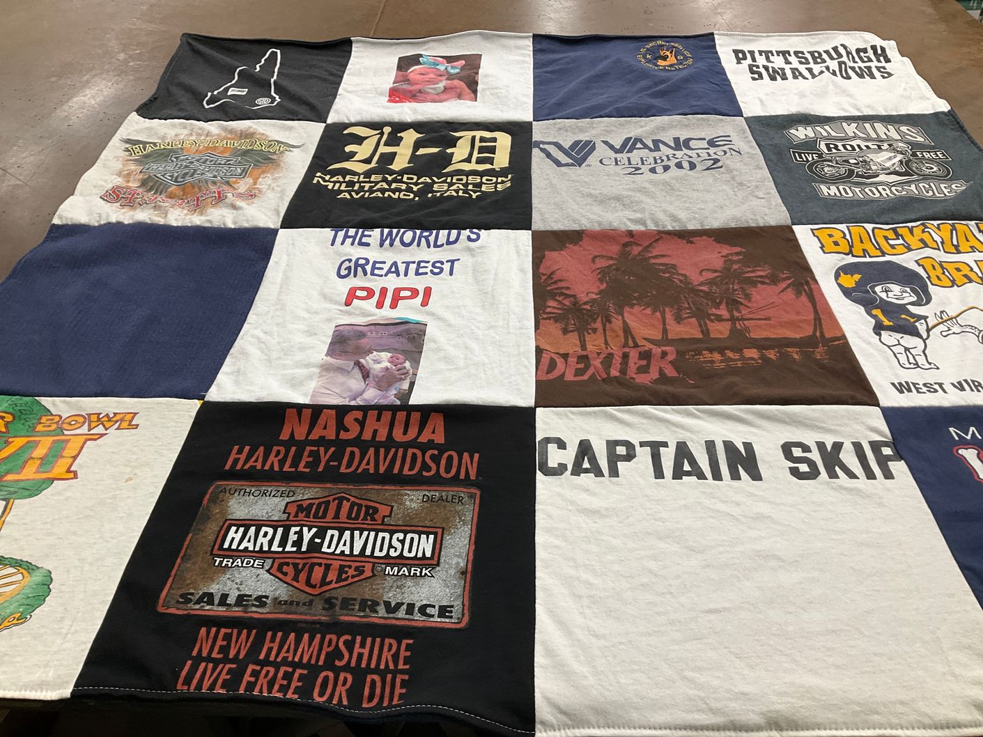 T-shirt quilt by Meagan from NH