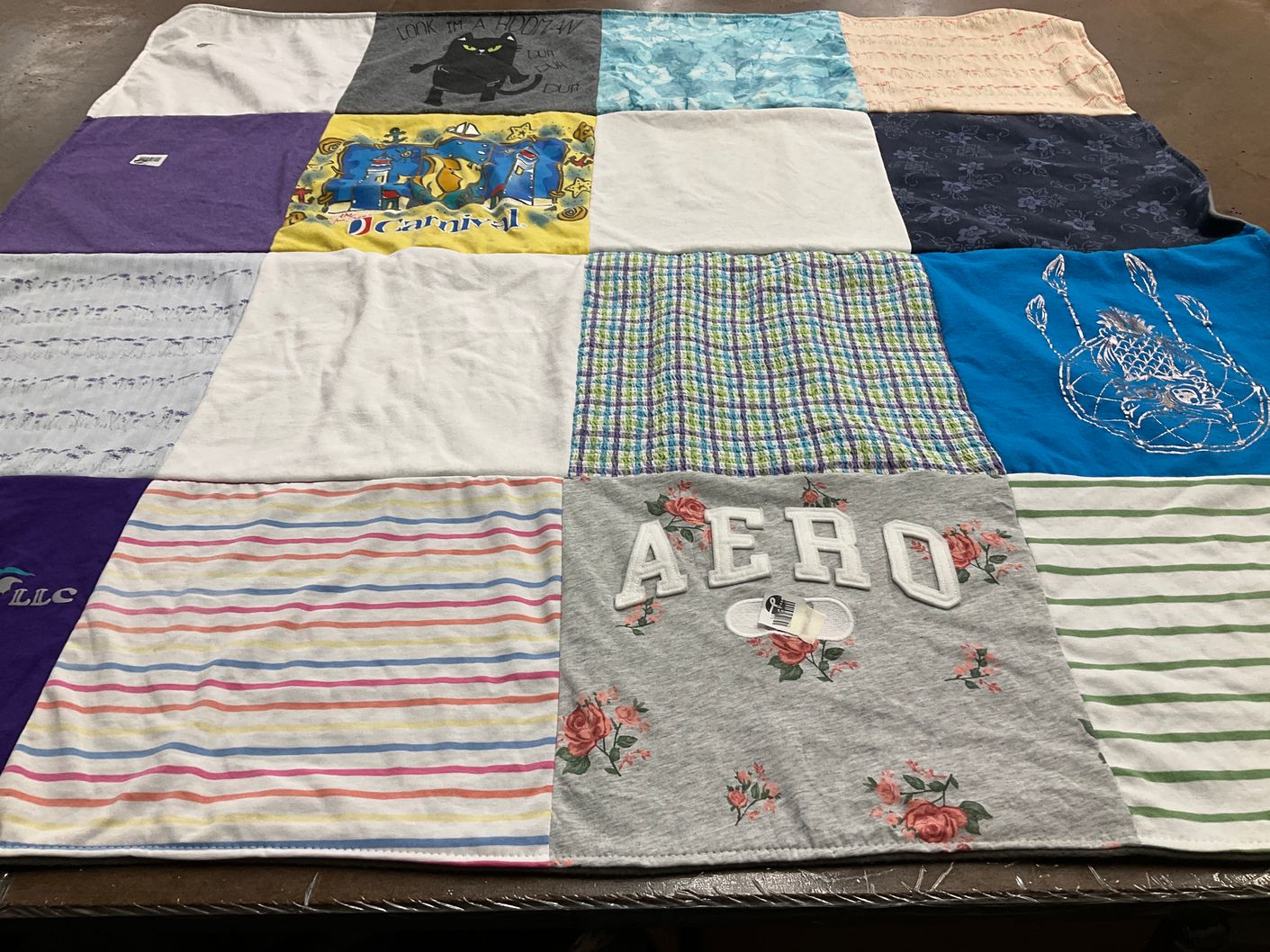 T-shirt quilt by Elizabeth from FL