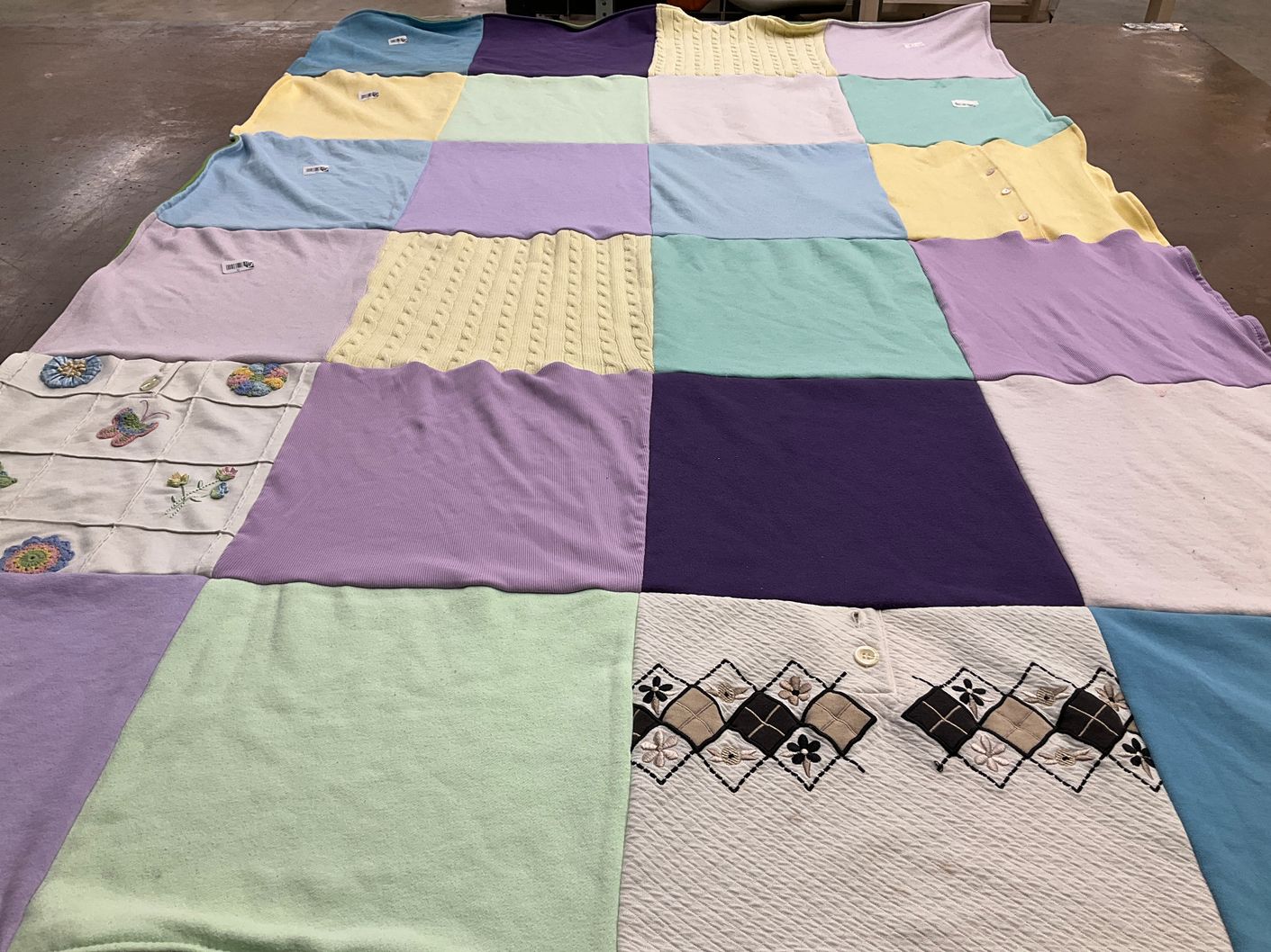 T-shirt quilt by Jane from OH