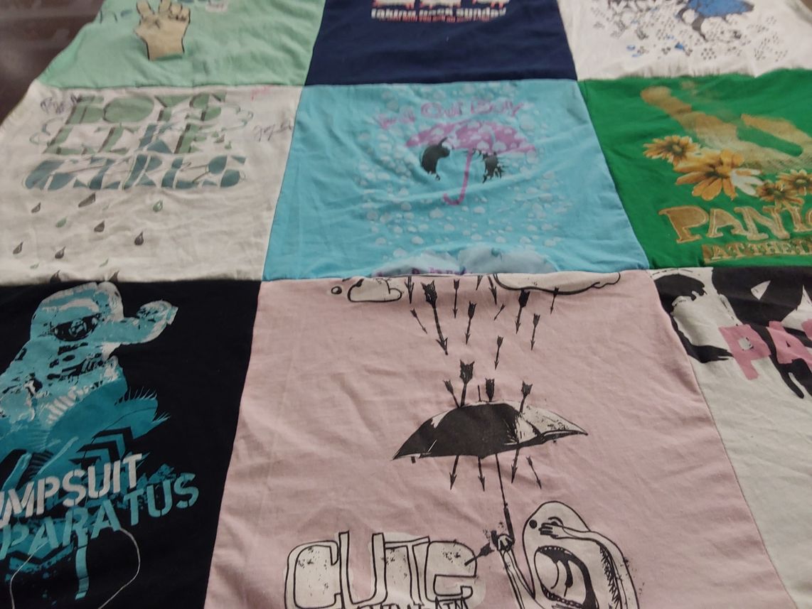 T-shirt quilt by Courtney from RI