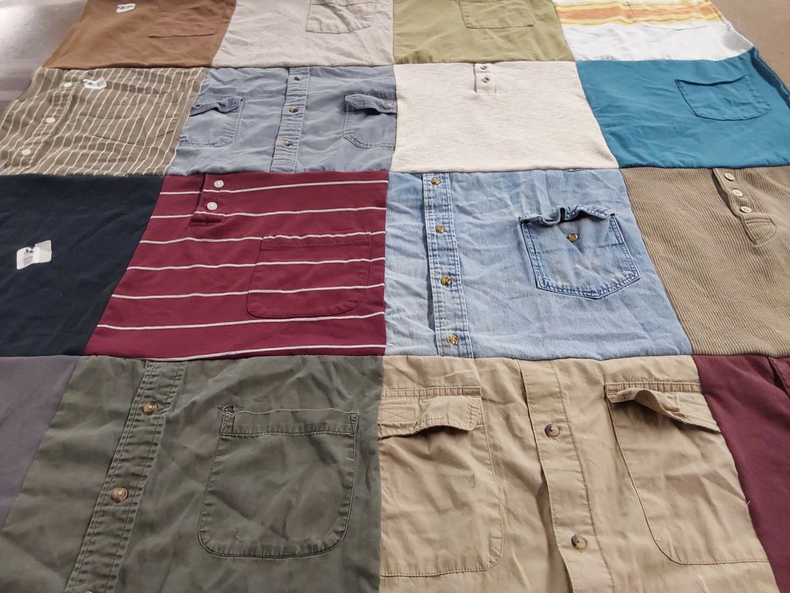 T-shirt quilt by Elizabeth from MN