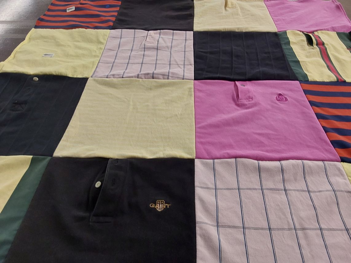 T-shirt quilt by BRENDA from NC