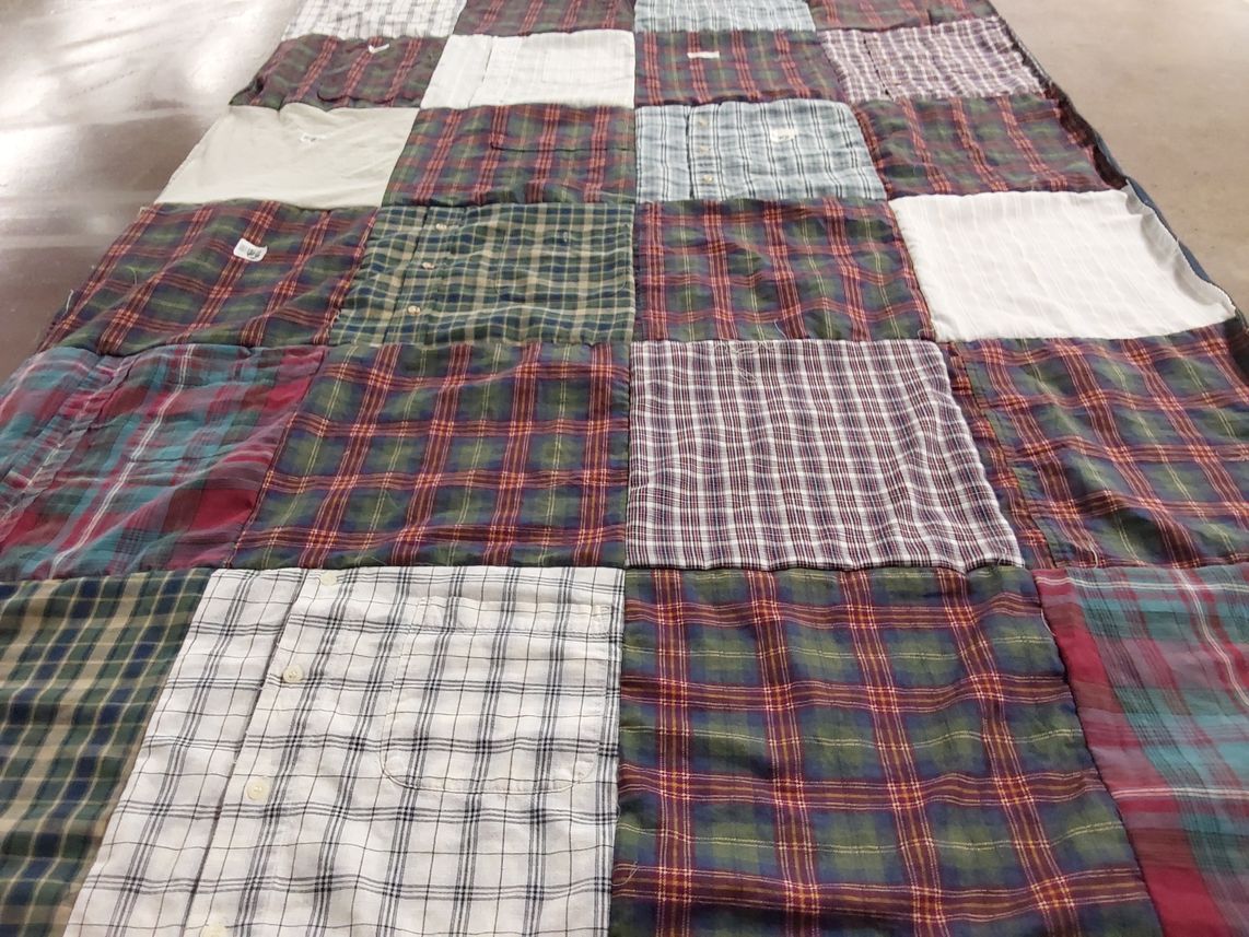 T-shirt quilt by Nancy from MA