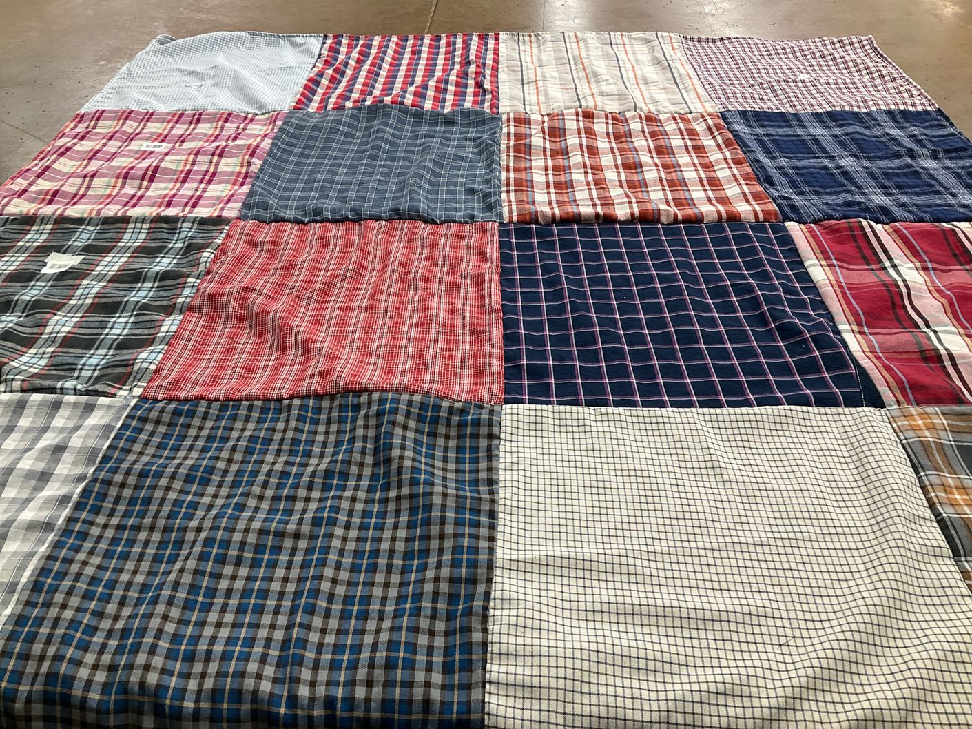 T-shirt quilt by Pauline from WA