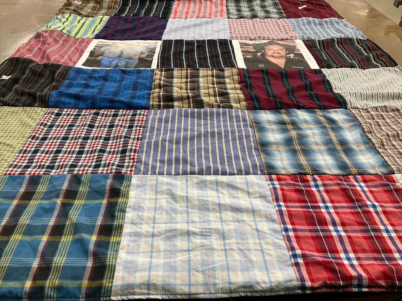 T-shirt quilt by Sonyia from NC