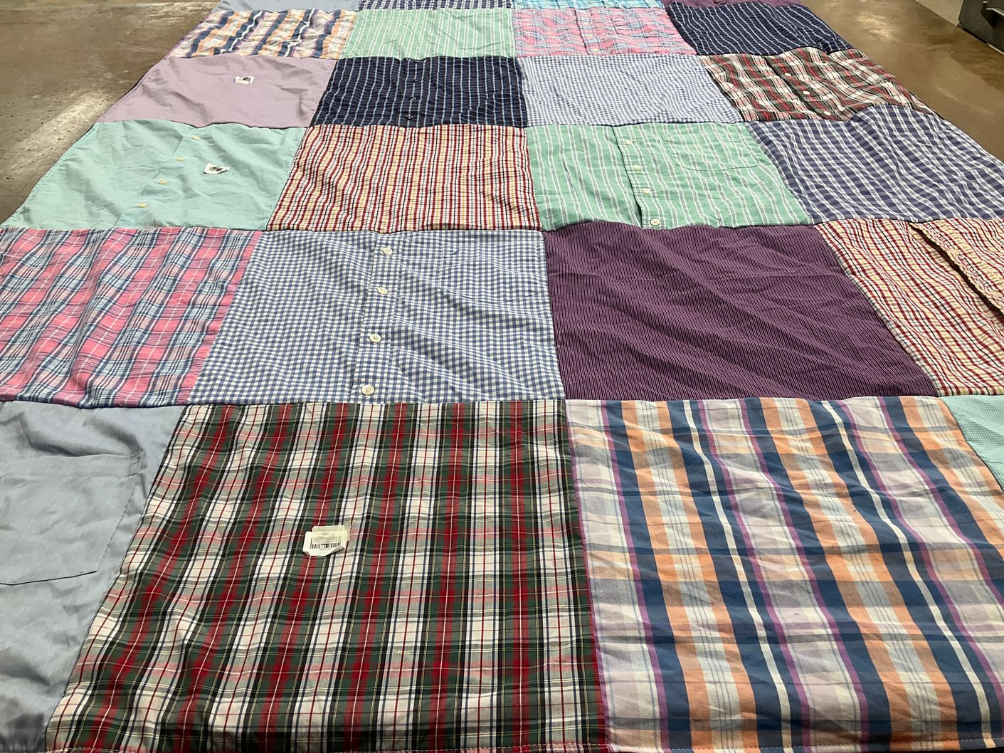 T-shirt quilt by Mark A from TX