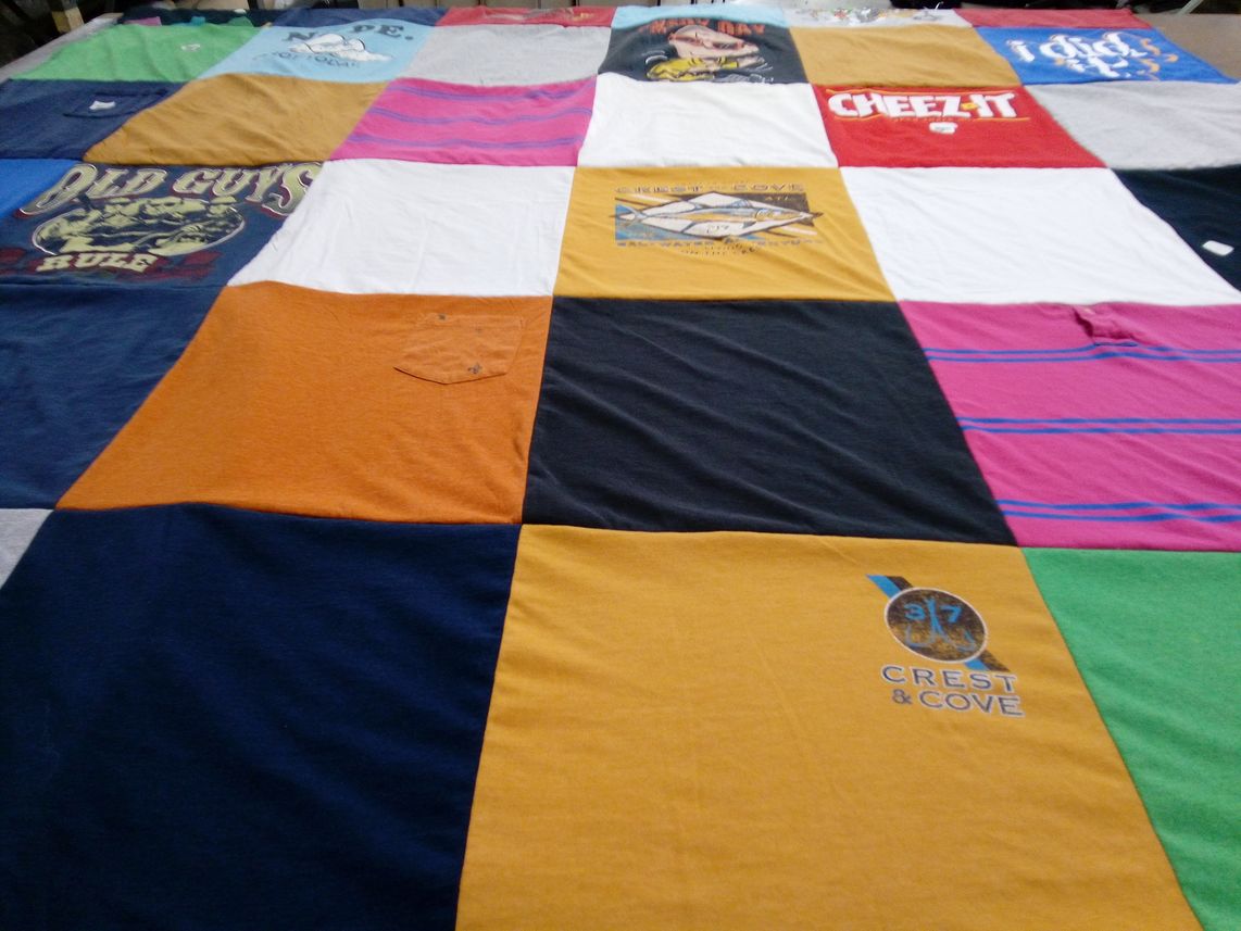 T-shirt quilt by Lisa from NC