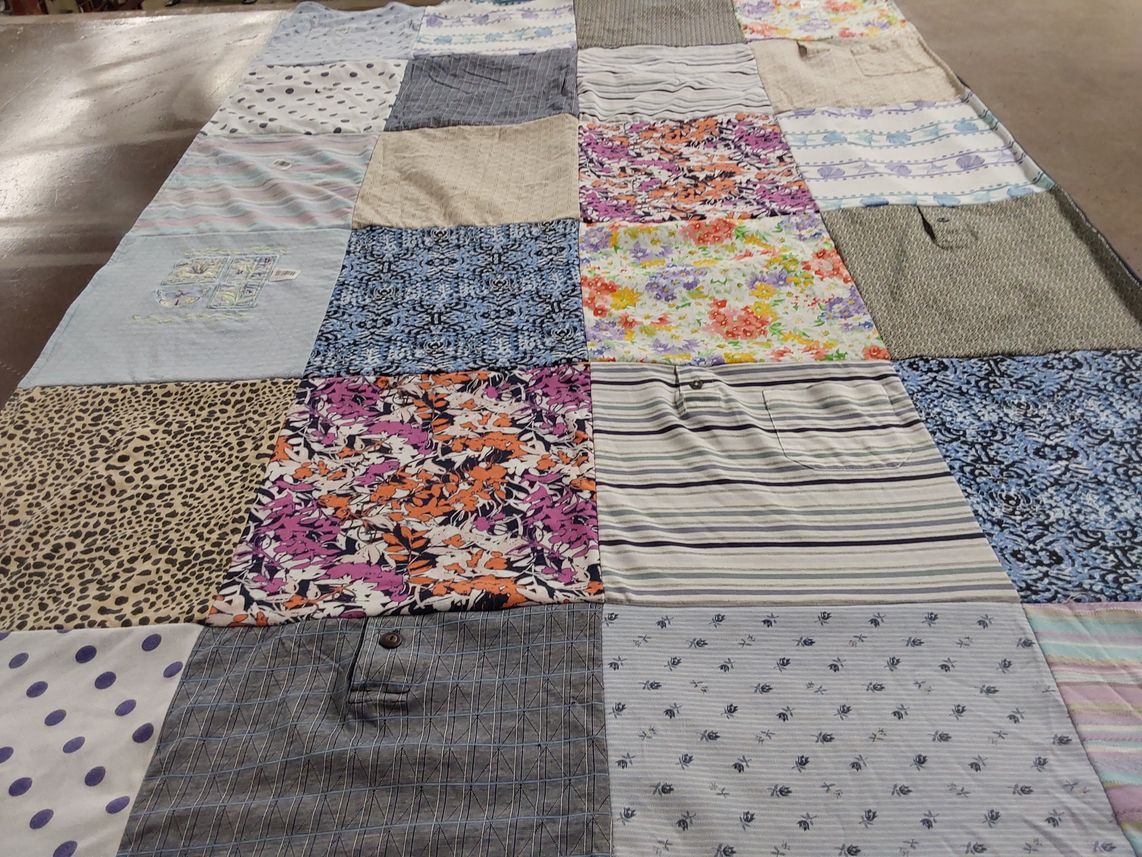 T-shirt quilt by Diane from LA