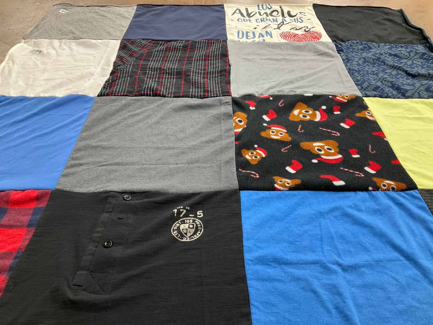 T-shirt quilt by Mary from MA