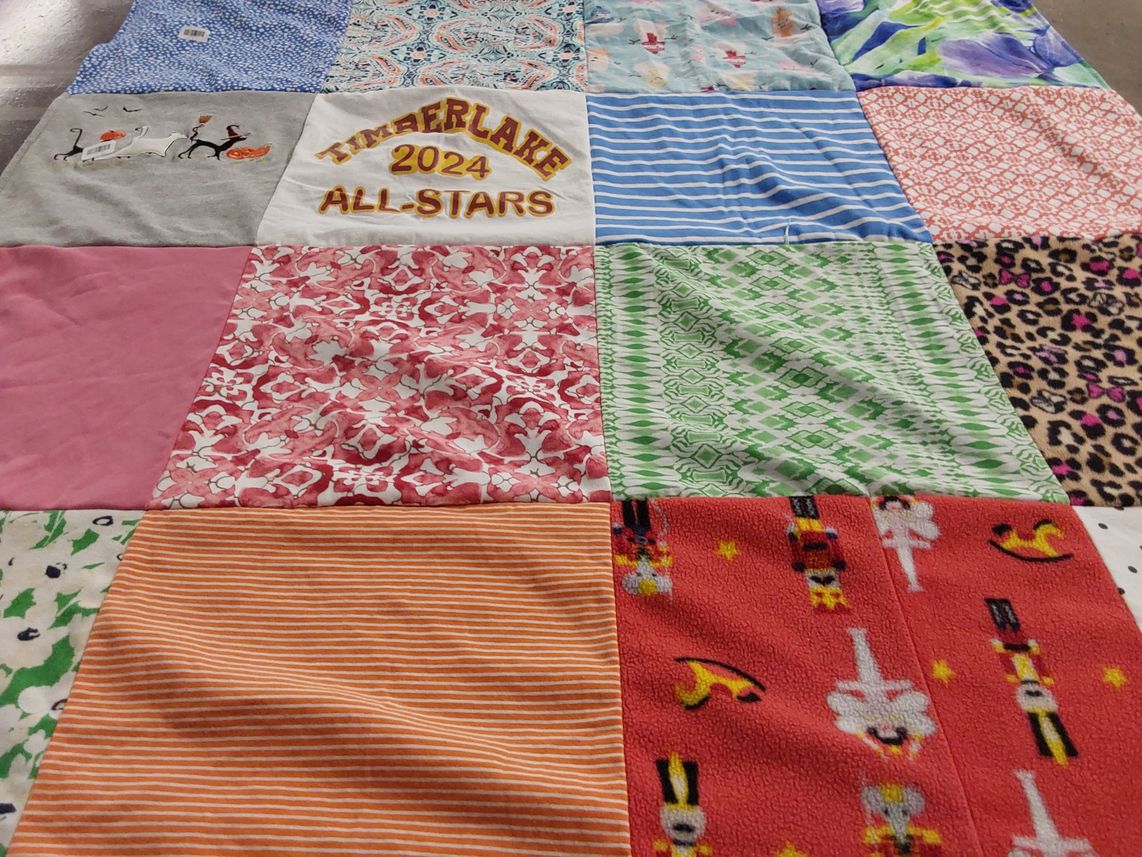T-shirt quilt by Teresa from VA