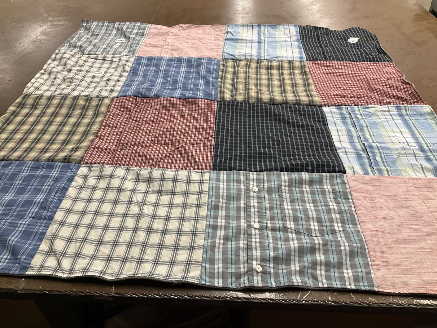 T-shirt quilt by Judith from FL