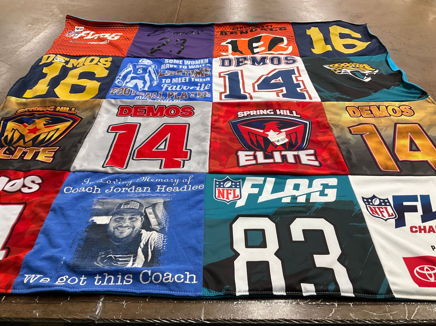T-shirt quilt from spring hill elite by Pamela from FL