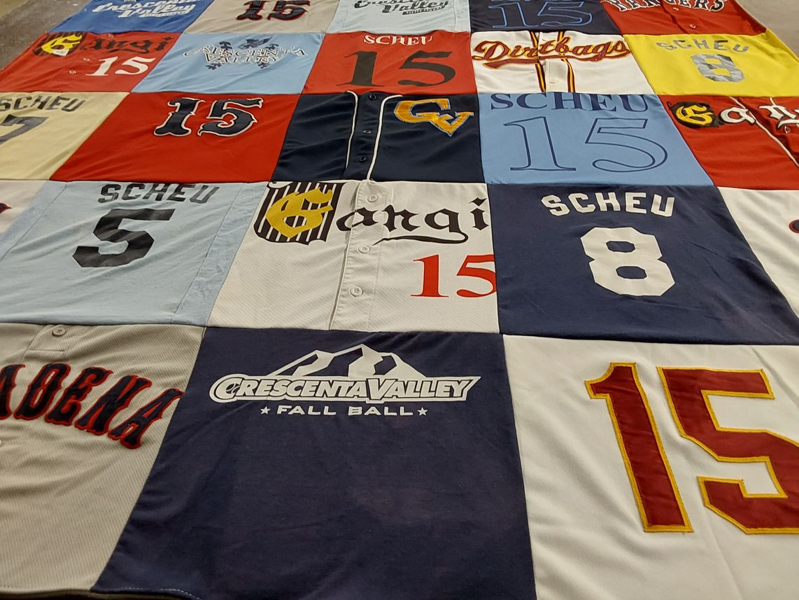 T-shirt quilt by Nanci from CA