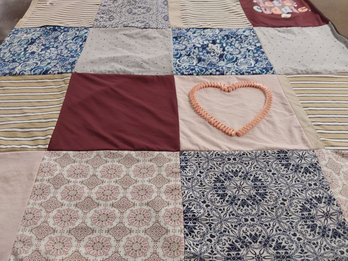T-shirt quilt by Lauren from OH