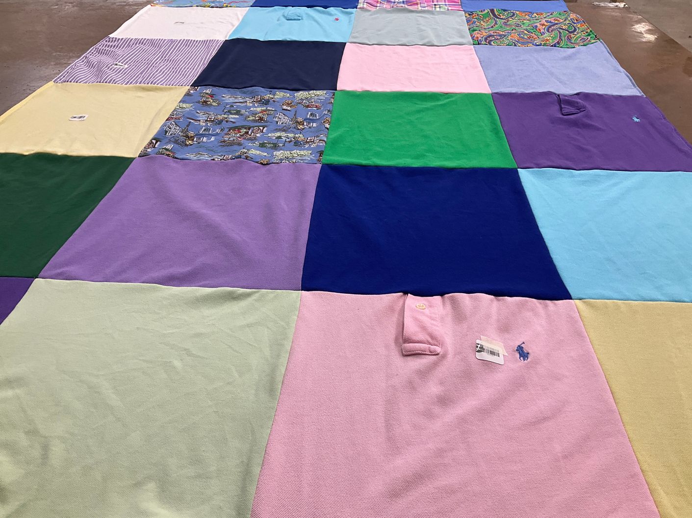 T-shirt quilt by SALLY from CA