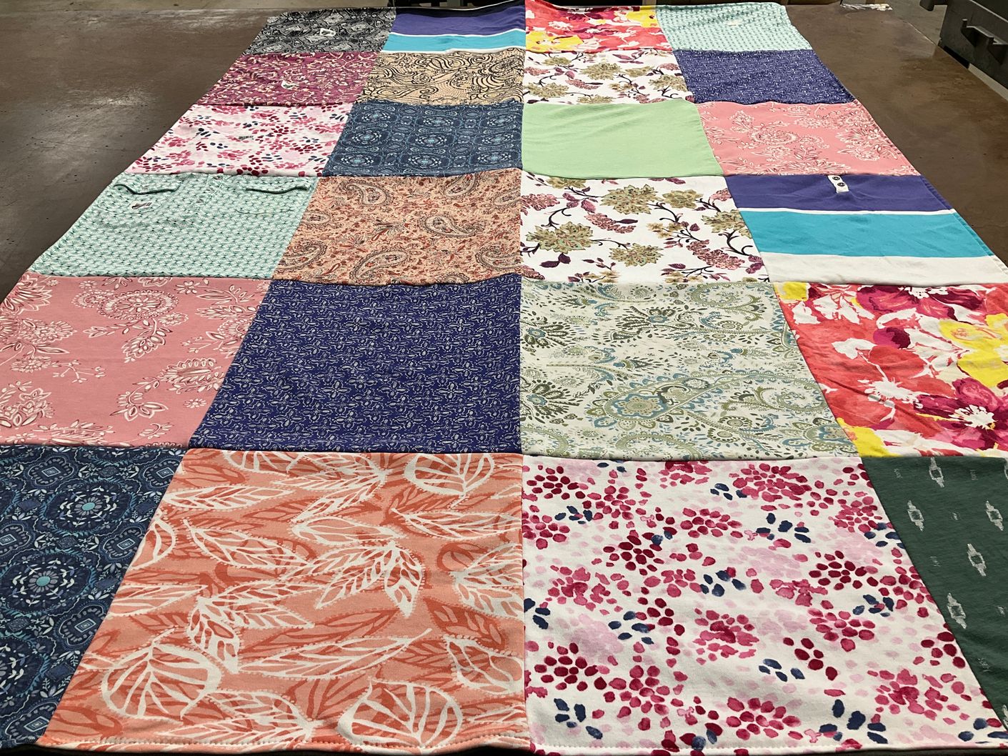 T-shirt quilt by Blanca from NY