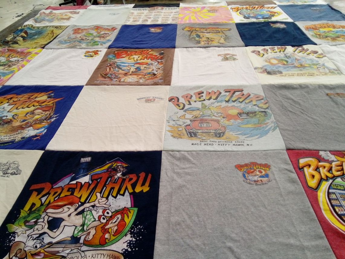 T-shirt quilt by Jennifer from MD