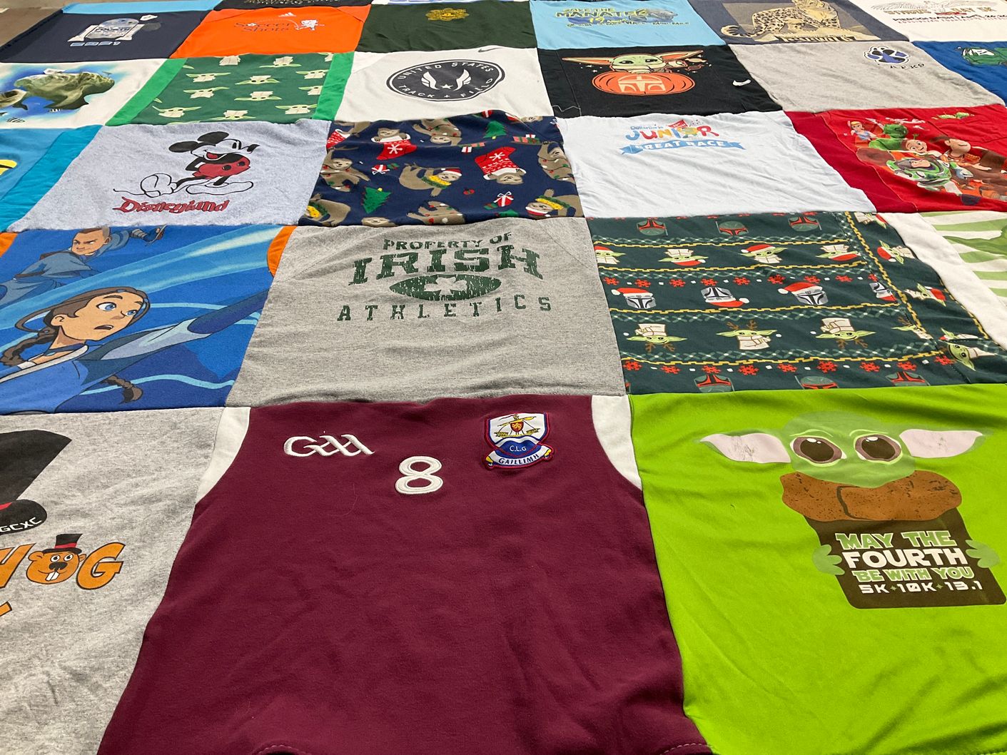 T-shirt quilt featuring >galway gaels club by Moira from PA