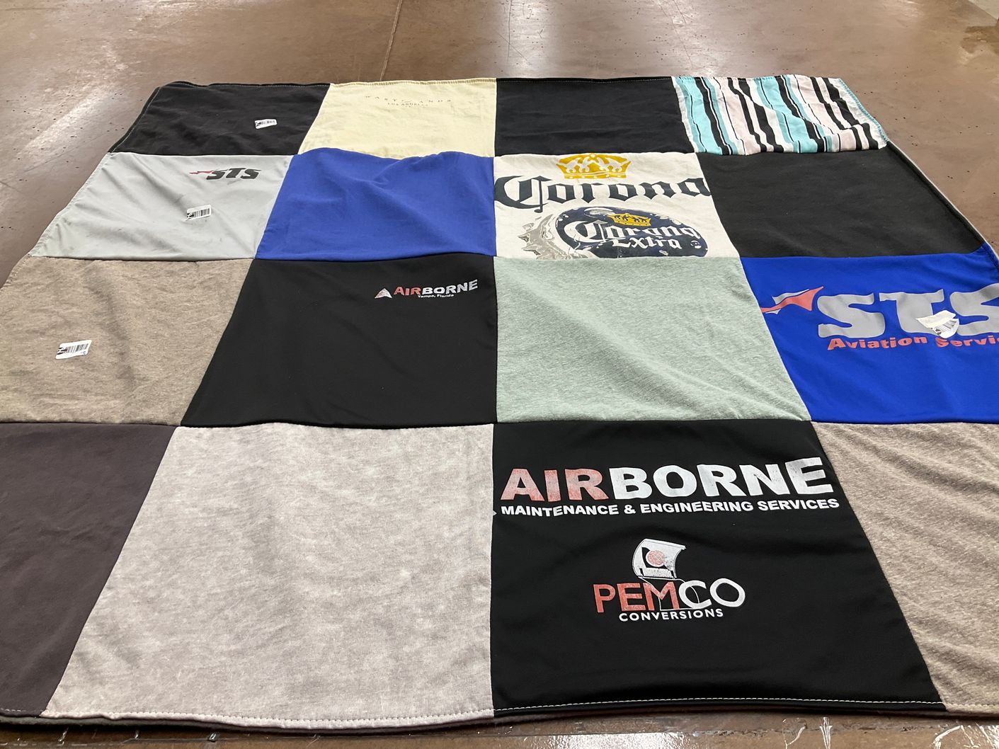 T-shirt quilt by Yvette from FL