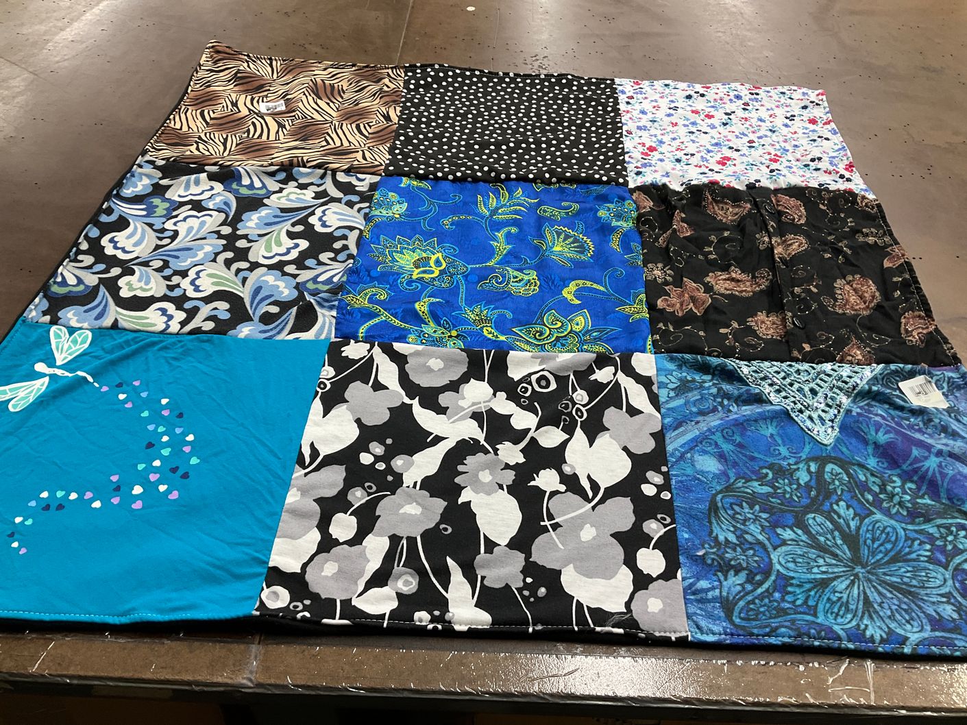T-shirt quilt by Christy from LA