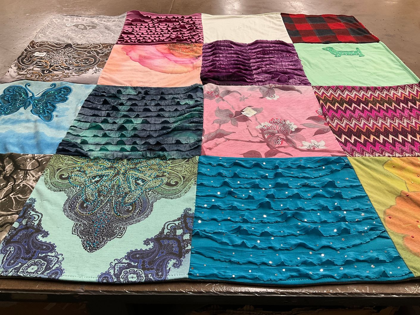 T-shirt quilt by Chris from CA