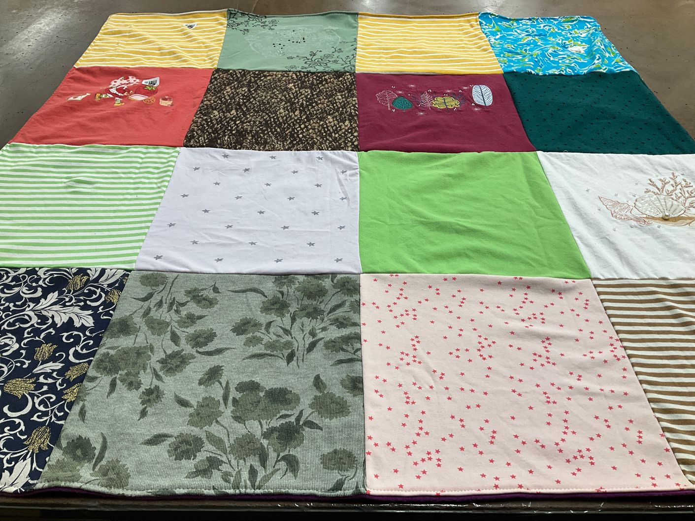 T-shirt quilt by Marxlina from CA