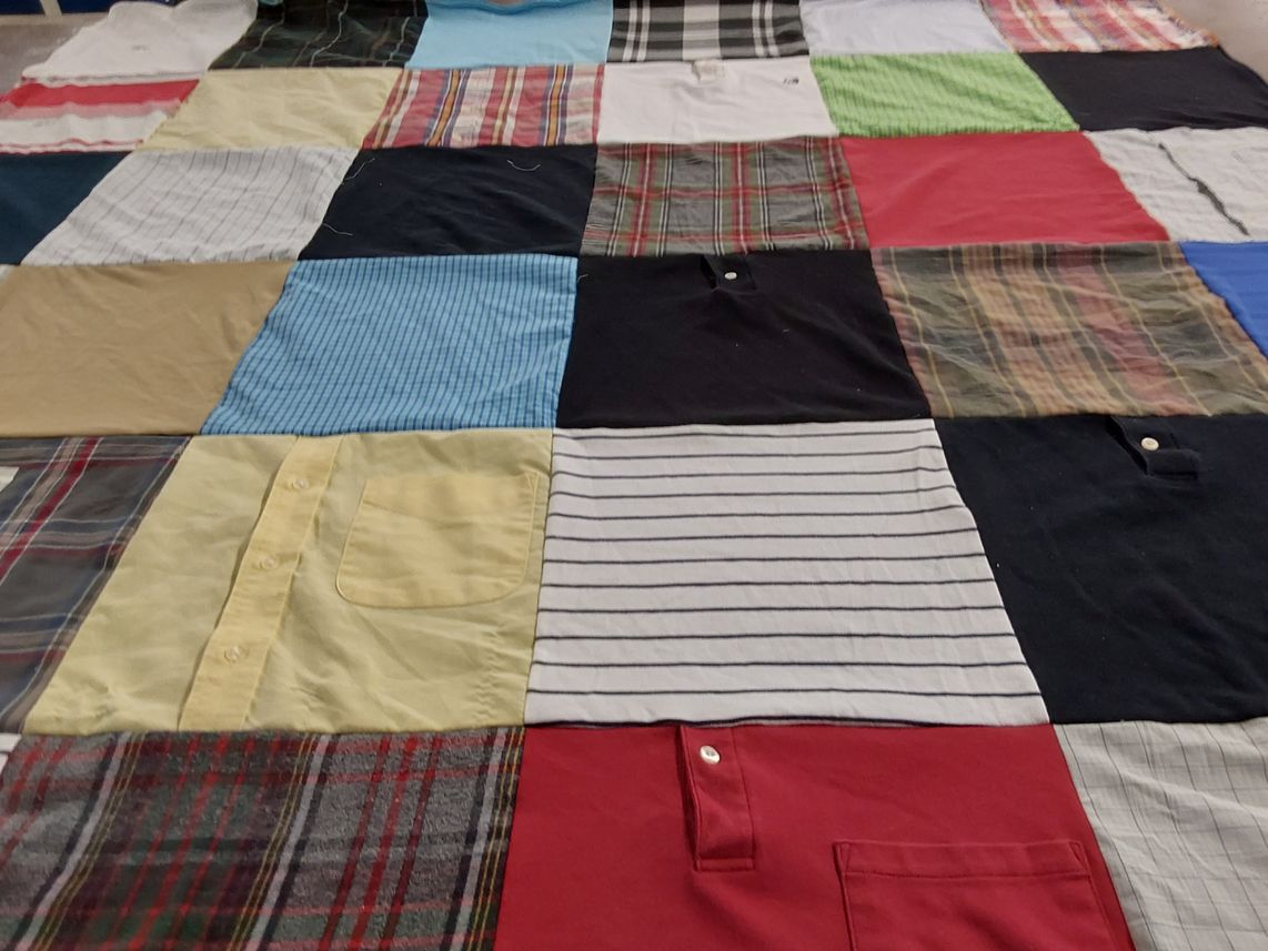 T-shirt quilt by Teresa from GA
